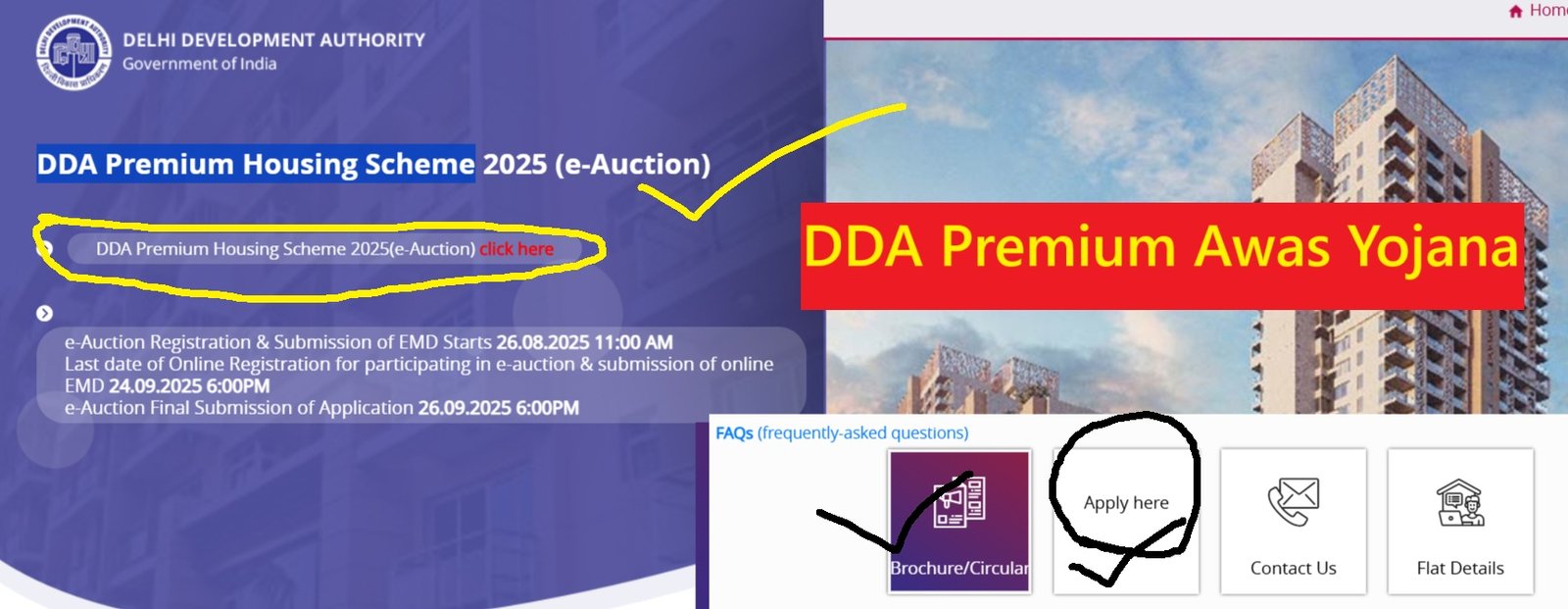 DDA Premium Awas Yojana