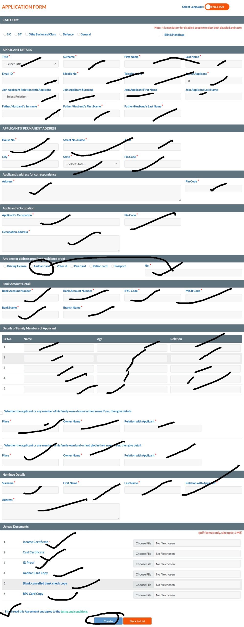 GHB Scheme Application Form