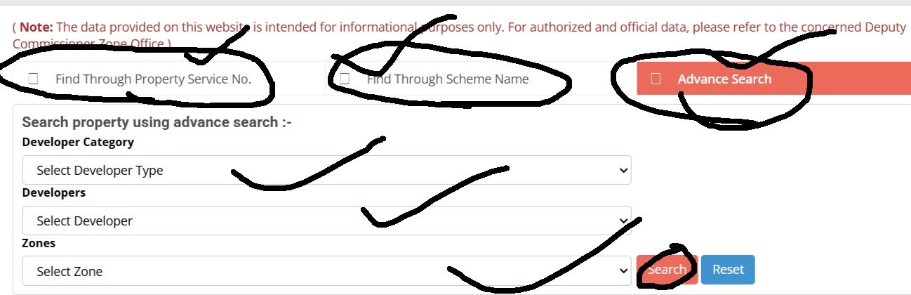 JDA Housing Scheme and Allottees Find Process